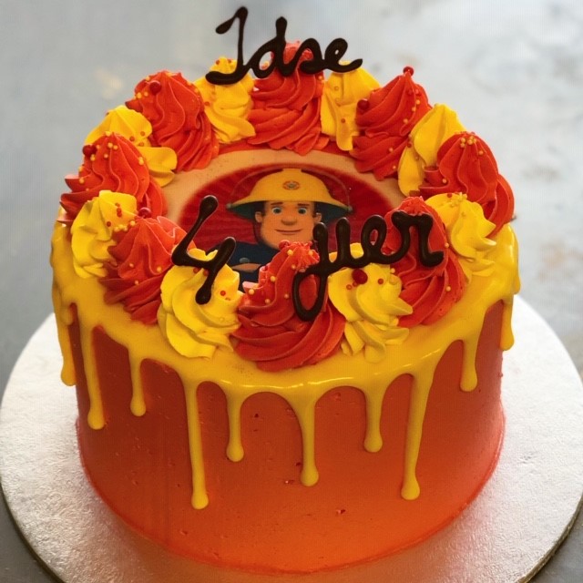 brandweerman sam dripcake 1