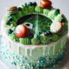 Voetbal dripcake