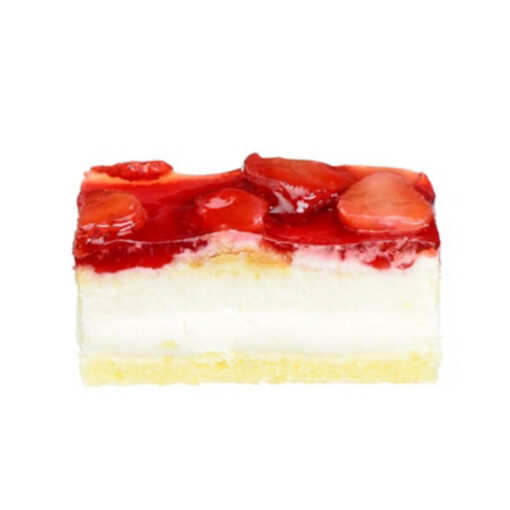 Gluten en lactose vrij aardbeiengebakje Bakkerij Van Eck Bakker