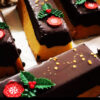 Kerstcake met pure chocolade