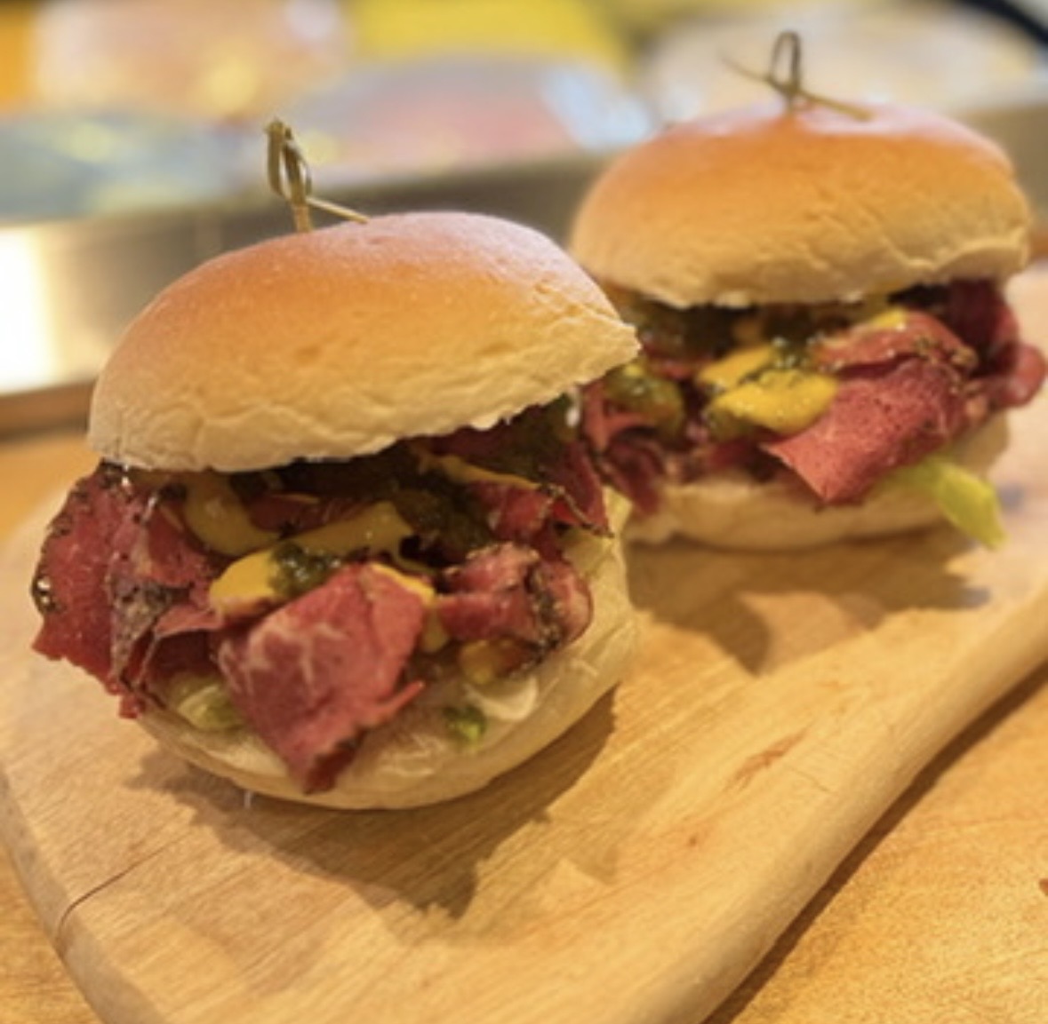 Broodje pastrami